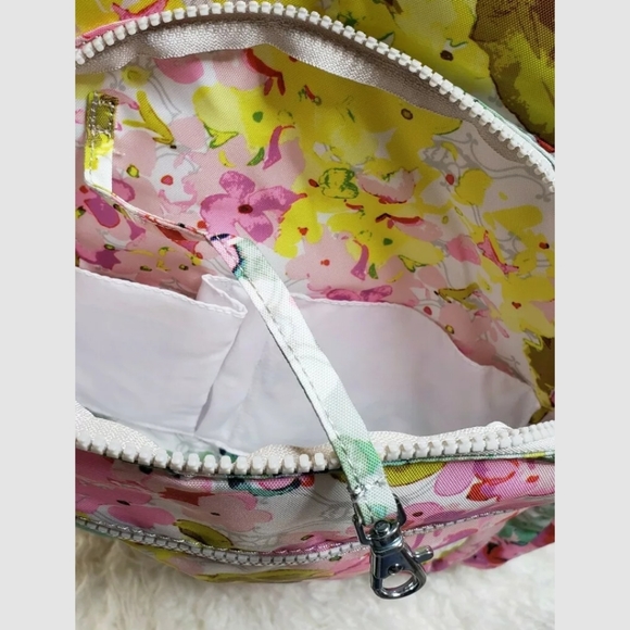 🆕️ Kipling Seoul Luscious Floral White Backpa… - Picture 5 of 7